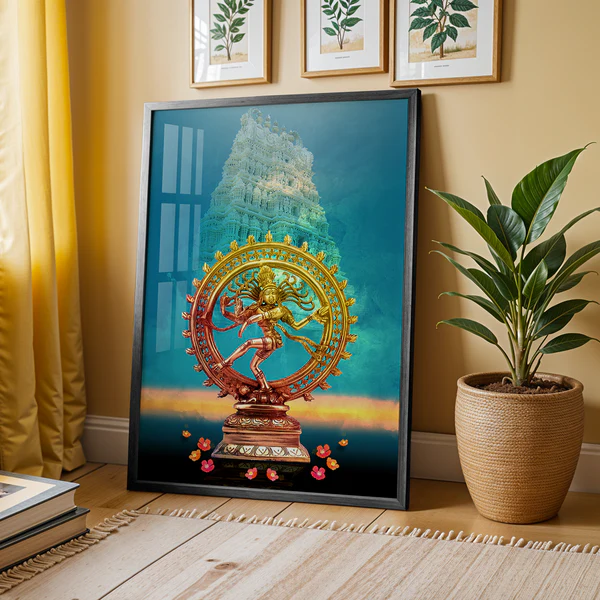 Divine Nataraj – A Symbol of Cosmic Energy – 14 x 21 Inch